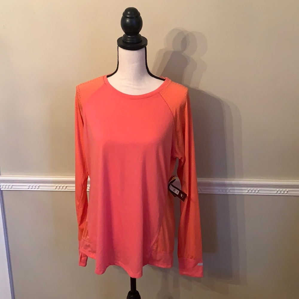 Peach Avia Athletic Top. Size L 12/14